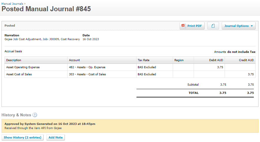 COSTS rec 17