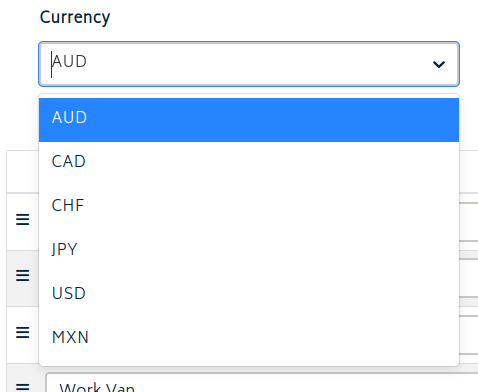 add ons multicurrency currency picker