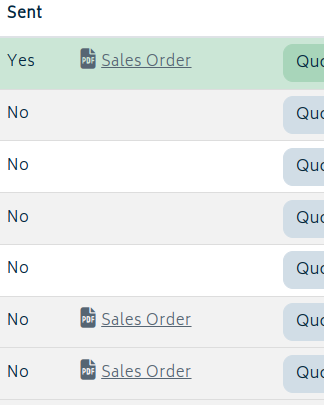 quotes estimates sales order multiple