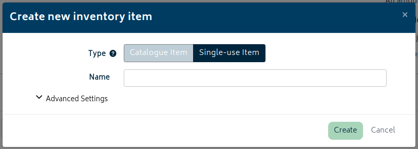 jobs create inventory item 3