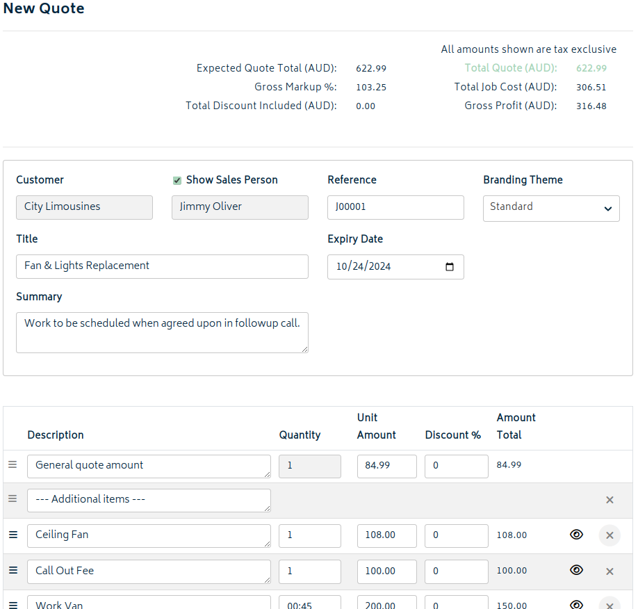 quotes estimates new quote 4.7