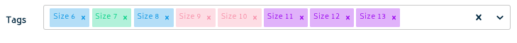 inventory edit tags