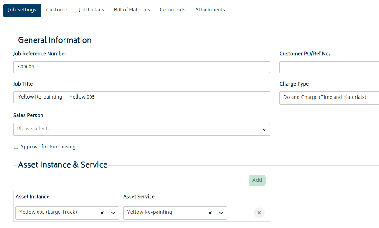 assets service job