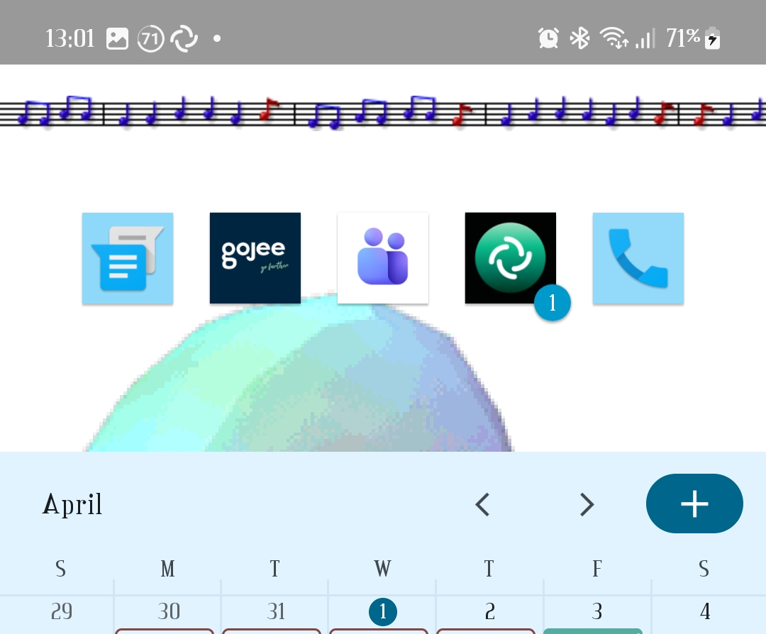 save gojee android homescreen