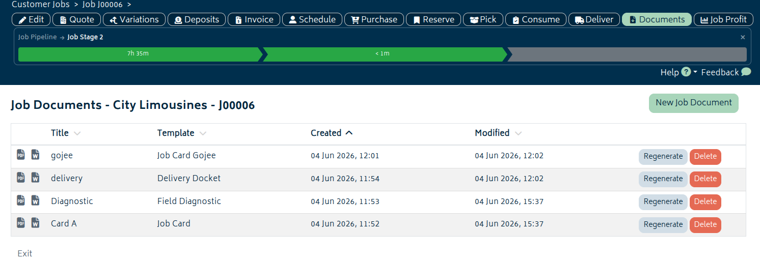 add ons docmosis proposal job documents
